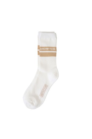 STRIPE SOCKS - IVORY