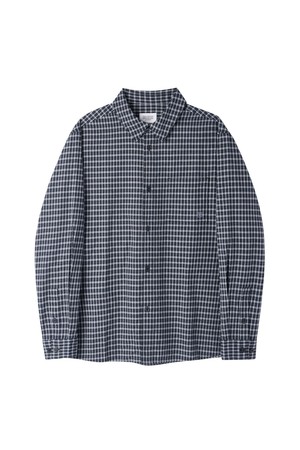 CHECK SHIRT - BLACK (P263USH401)