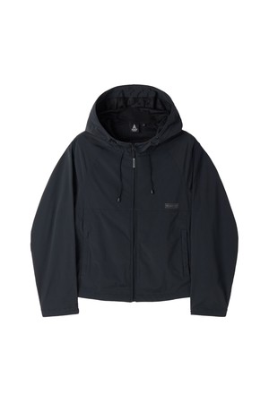 W PATTERN WINDBREAKER - BLACK (P263WJP105)