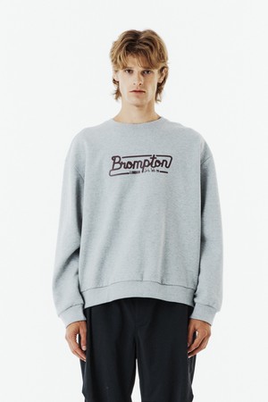 BROMPTON LOGO GRAPHIC SWATESHIRT - M/GREY (P263MSW163)