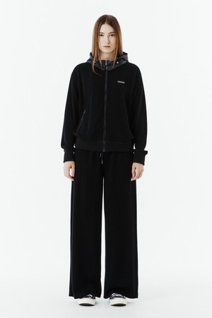 W CORDUROY TROUSERS - BLACK (P263WPT165)