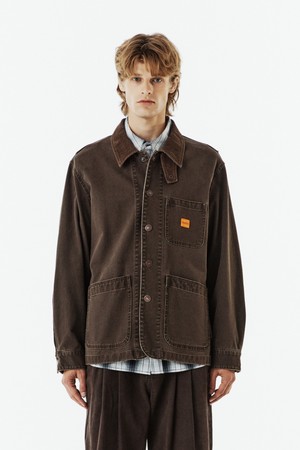 DENIM GREENFORD WASHED JACKET - BROWN (P263UJK460)