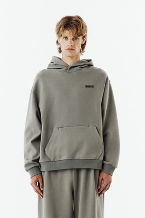 LOGO HOODED SWEATSHIRT - MOCHA (P263UHD163)