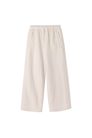 W FLEECE TROUSERS - IVORY (P264WPT138)