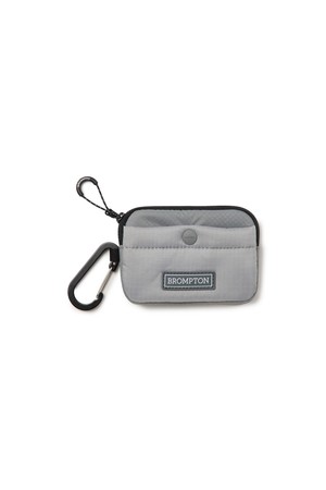 LIGHTWEIGHT PADDED COIN WALLET - L/GREY (P265AWA120)