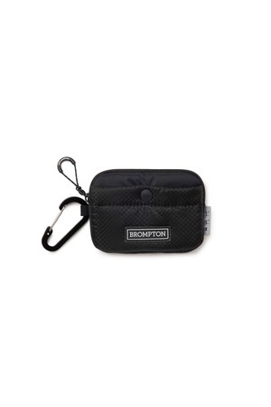 LIGHTWEIGHT PADDED COIN WALLET - BLACK (P265AWA120)