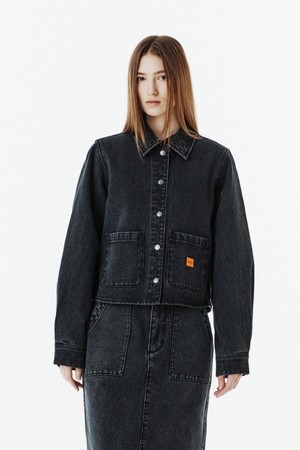 W DENIM SHIRTKET - BLACK (P263WSH460)