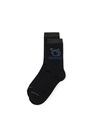 GRAPHIC SOCKS - BLACK (P265ASO120)