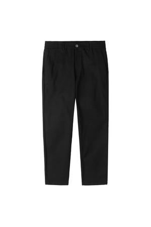 BRUSHED TROUSERS - BLACK (P264MPT142)