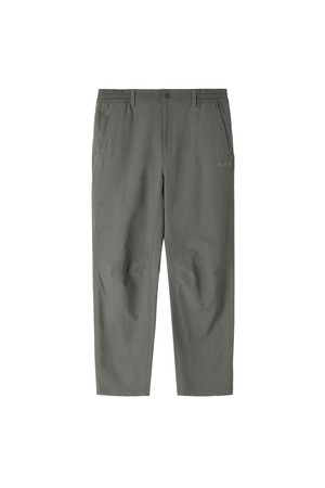 N/PU BRUSH REGULAR FIT TROUSERS - CHARCOAL (P264MPT130)