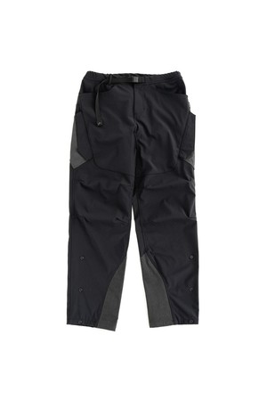 BROMPTON X CAYL FLAP CARGO SOFT SHELL TROUSERS - BLACK