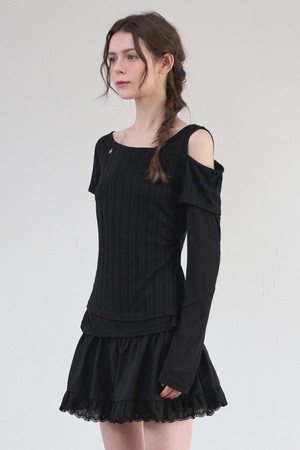 엘리 원 숄더 티