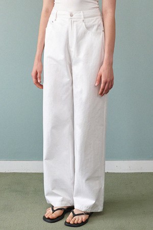 힐다 백 비조 와이드 팬츠