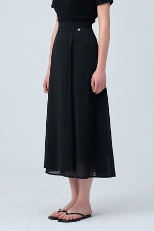 다리아 쉬폰 롱 스커트
