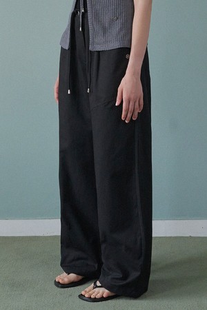 아멘다 스트링 와이드 팬츠