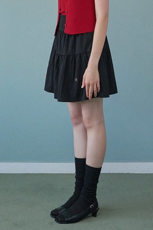 칼리스타 프릴 미니 스커트