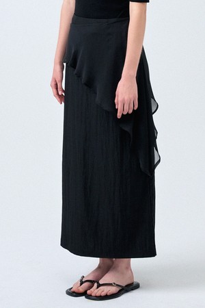 엘라라 레이어드 롱 스커트