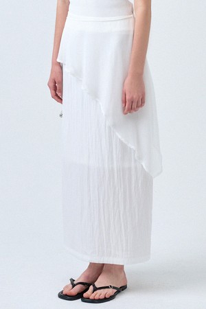엘라라 레이어드 롱 스커트