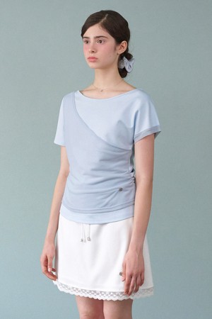 레나 원 숄더 티