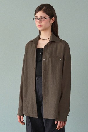 리암 오버핏 린넨 셔츠