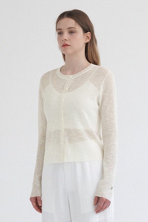 나디아 시-스루 가디건