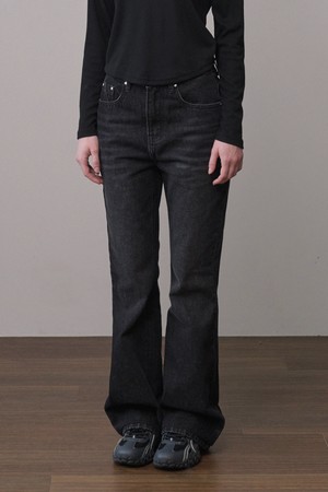 벤지 세미 부츠컷 데님 팬츠