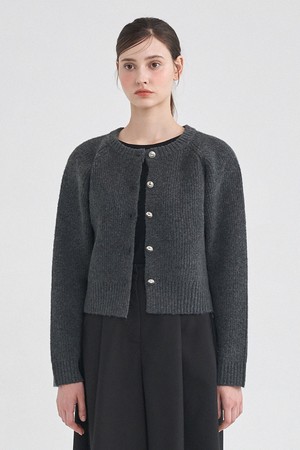 레이시 울 니트 가디건