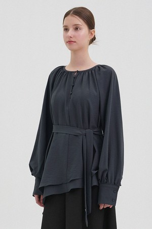 자일라 캉 캉 스트랩 블라우스