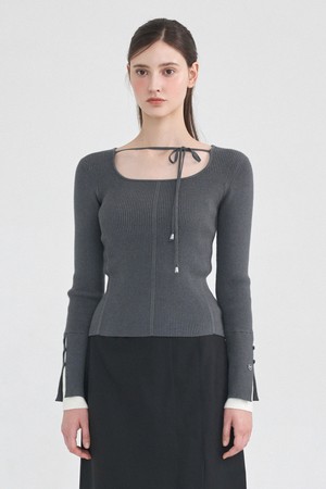 코라 레이어드 니트