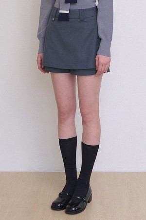 아셔 미니 스커트 쇼츠