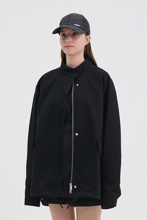 로건 코트 봄버 점퍼