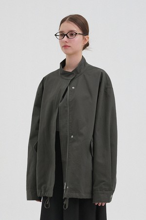 로건 코트 봄버 점퍼