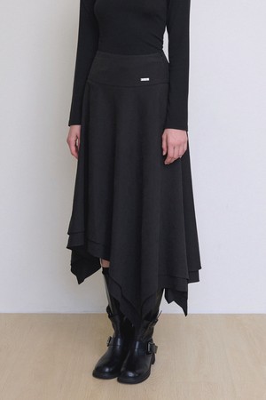 레오나 언발란스 스커트