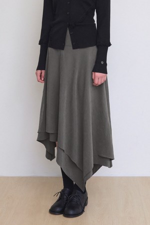 레오나 언발란스 스커트