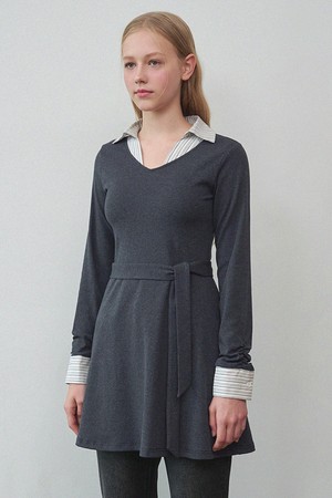 알로 미니 드레스-스트랩 셋업