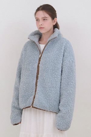 칼리 시어링 집업 점퍼