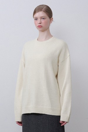 윈터 울 오버핏 니트