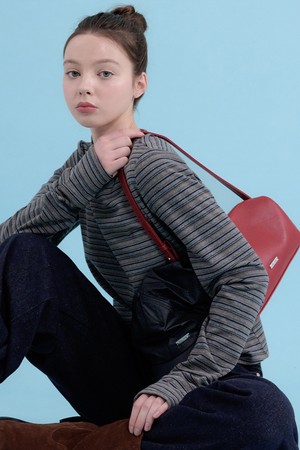 에버렛 스트라이프 컬러링 티