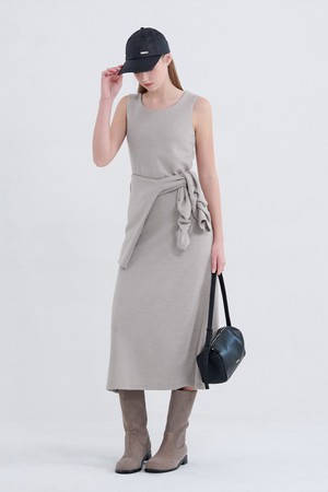 소니아 뷔스티에 드레스-가디건 셋업