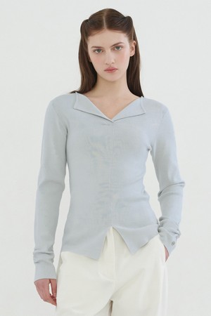 데니얼 슬릿 투웨이 니트