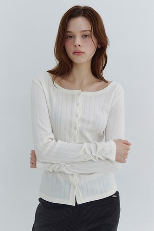 나야 슬림 가디건