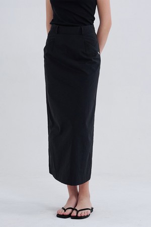 사바 스탠다드 핏 롱 스커트