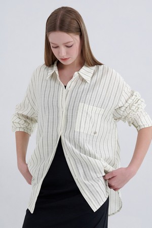클로이 스트라이프 셔츠