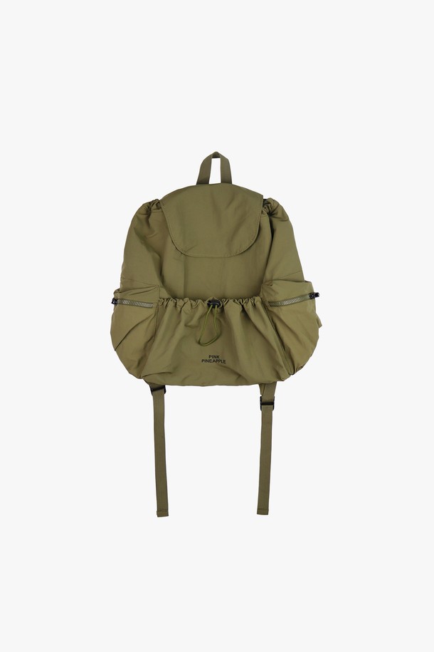 PINKPINEAPPLE - 여성 가방 - STRING RUCKSACK_KHAKI