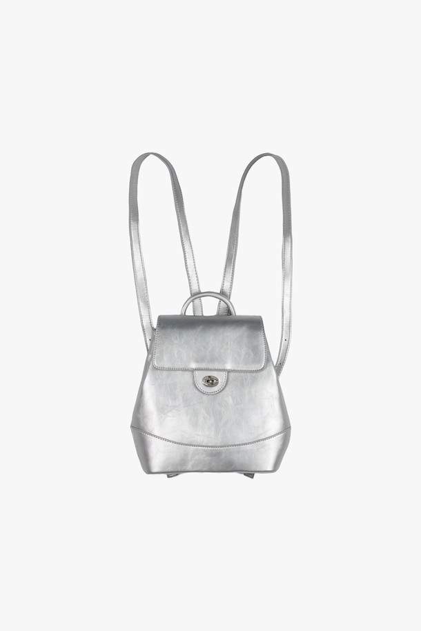 PINKPINEAPPLE - 여성 가방 - DARLING TURN-LOCK BAG_SILVER