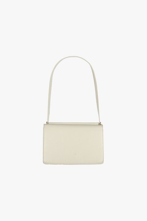 SQUARED FLAP BAG_IVORY