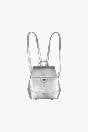 DARLING TURN-LOCK BAG_SILVER