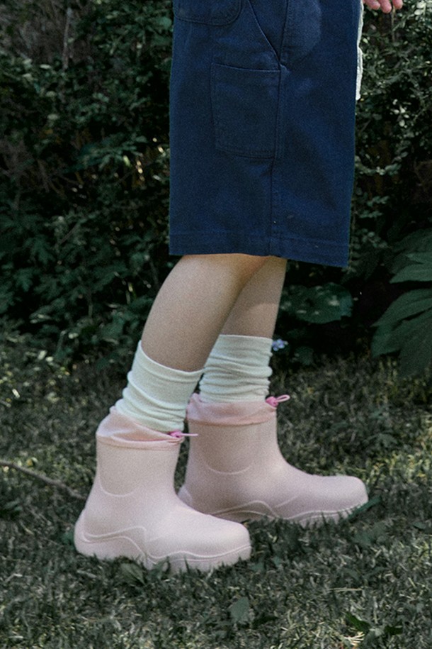 PINKPINEAPPLE - 부츠/워커 - STRING RAINBOOTS_PINK