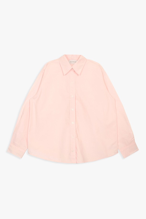 PINKPINEAPPLE - 셔츠 - ESSENTIAL COMFORT SHIRT_PINK