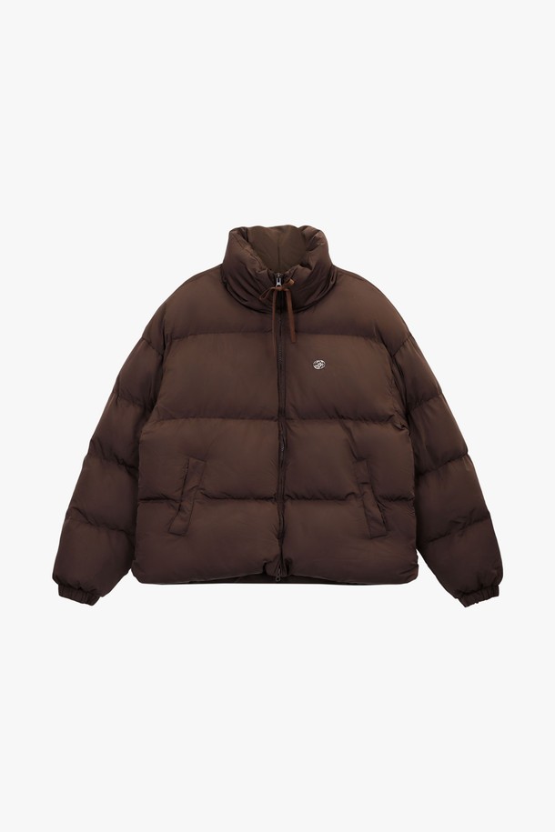 PINKPINEAPPLE - 패딩 - CLOUD PUFFER JUMPER_BROWN